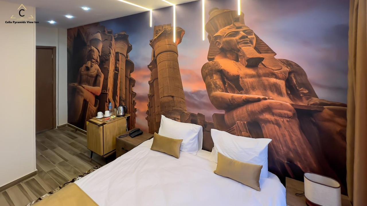 Celia Pyramids View Inn Nazlet el-Sîsi Extérieur photo