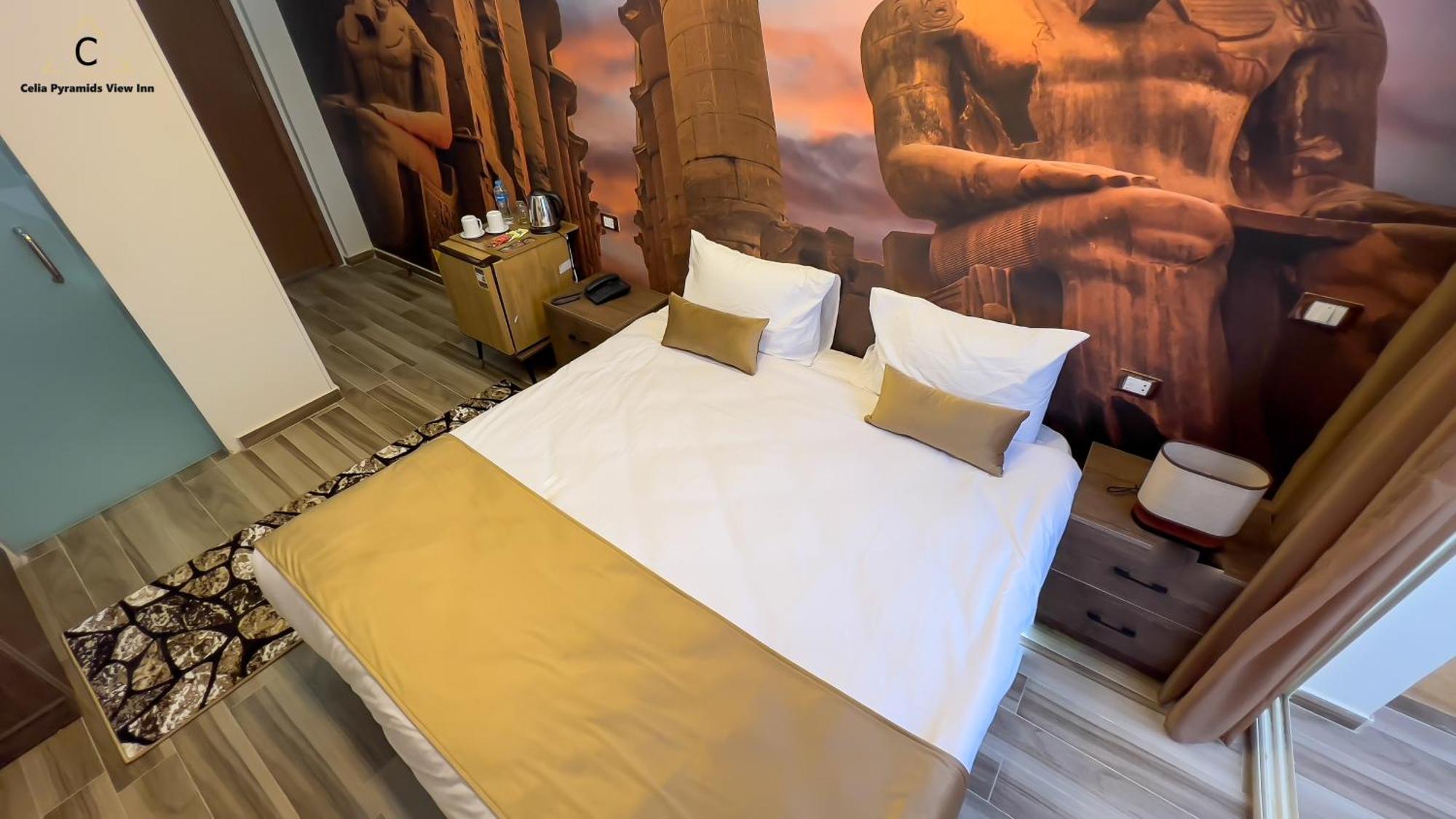 Celia Pyramids View Inn Nazlet el-Sîsi Extérieur photo