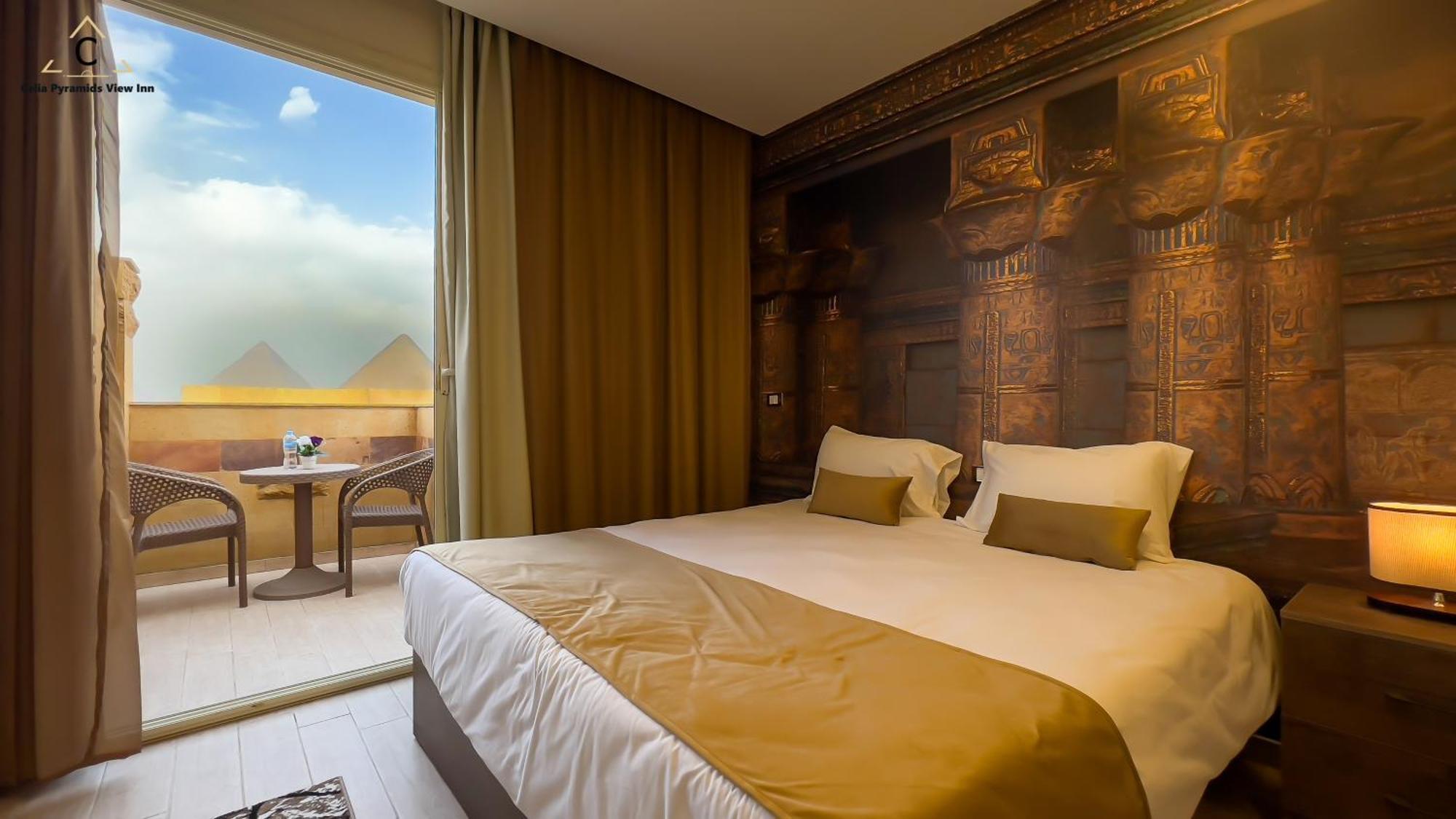 Celia Pyramids View Inn Nazlet el-Sîsi Extérieur photo