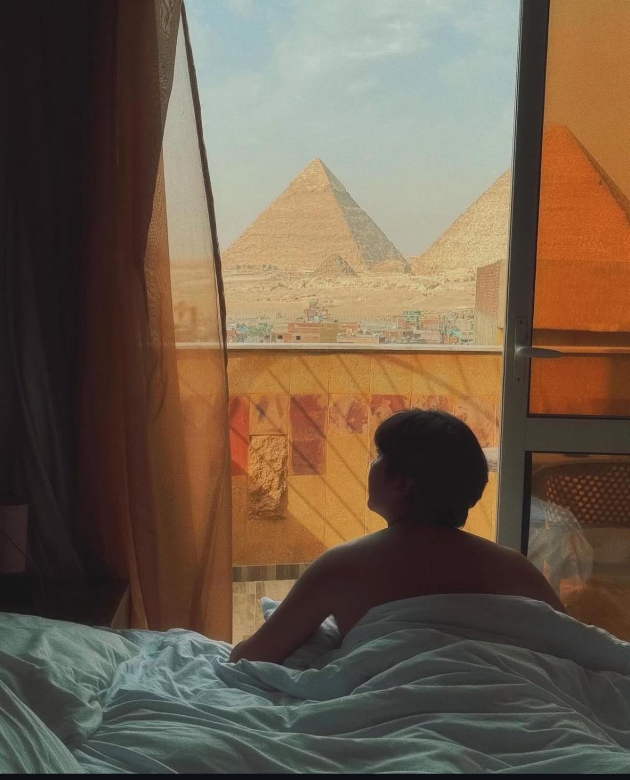 Celia Pyramids View Inn Nazlet el-Sîsi Extérieur photo